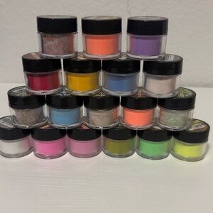 Colorful Eyeshadow Pigment Collection